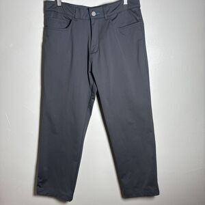 Twillory Gray Pants Performance Men's Size 33 x 30